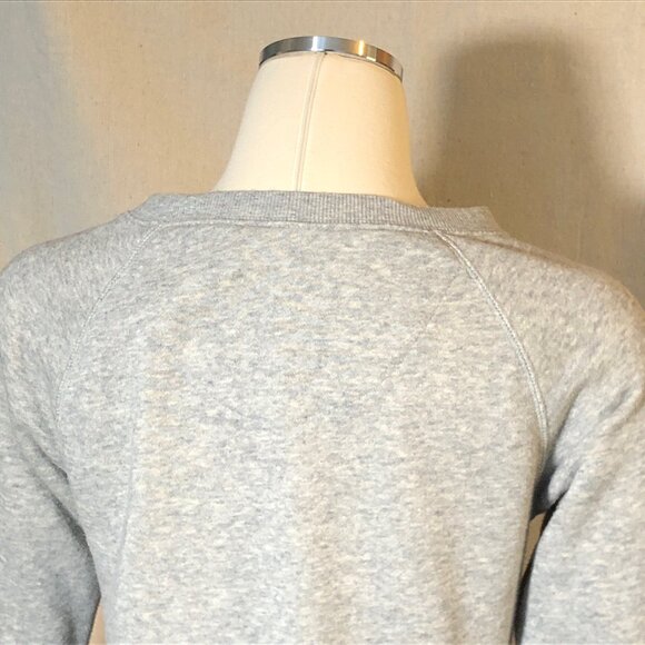 Muji Heather Gray Sweatshirt Dress XS - Picture 7 of 9